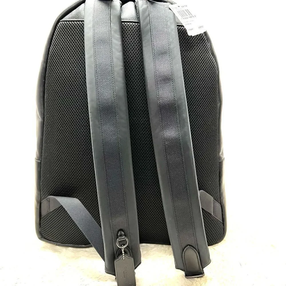 🔥🎁NWT! Coach Charles Men's Backpack/School Backpack Black Large Msrp:$550.00